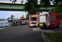 Schiff 1 Koeln in Hoehe der Koelner Zoobruecke P194